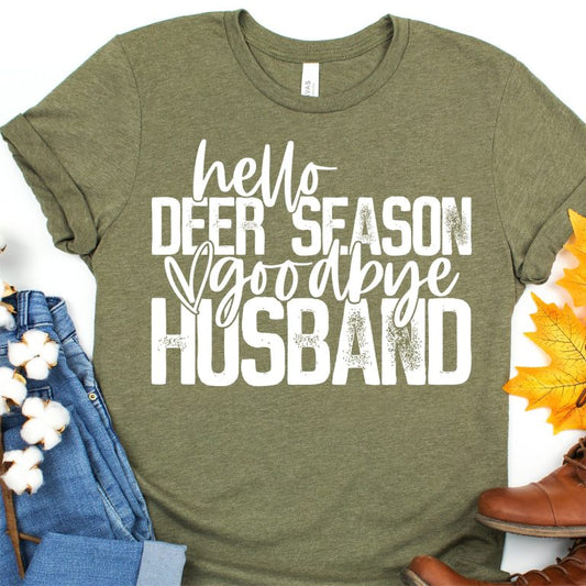 Hello deer season goodbye husband