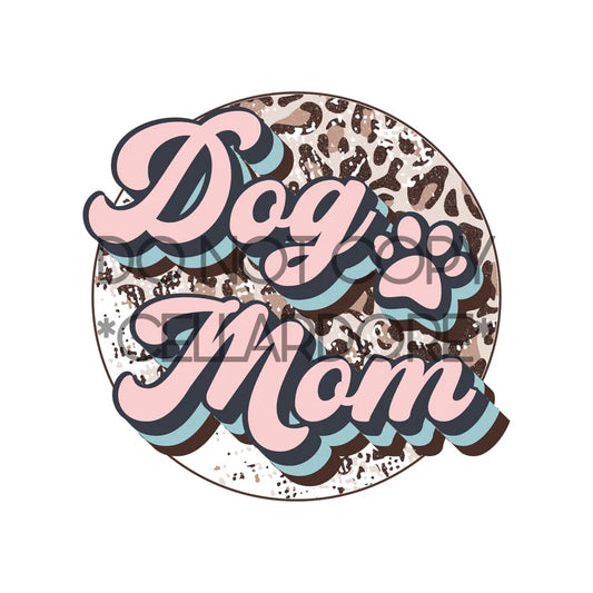 Dog mom leopard