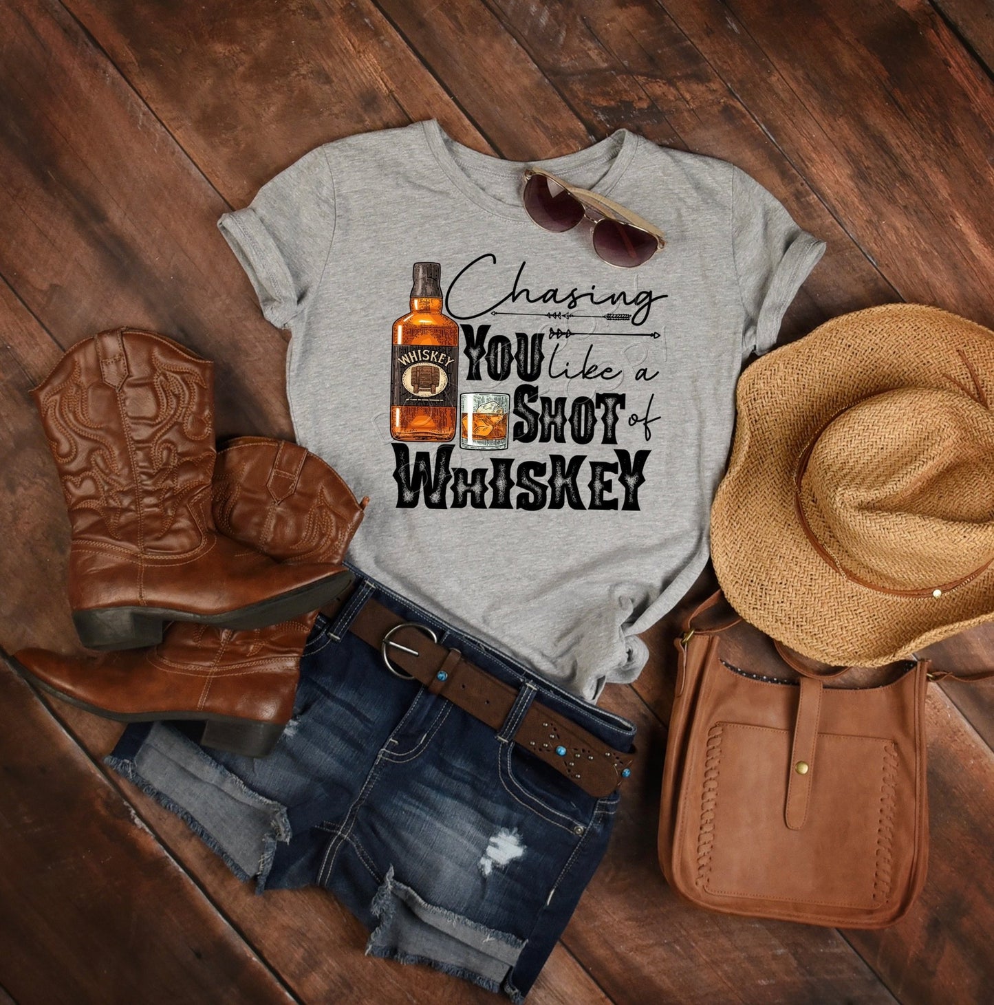 Chasing you like a shot of whiskey