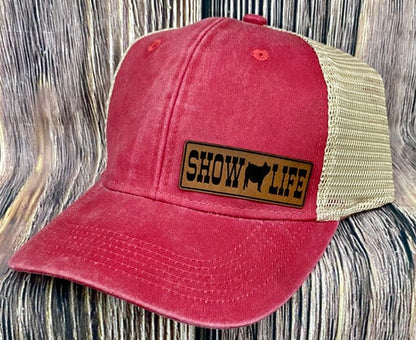 Hog Show Life - Distressed Hat