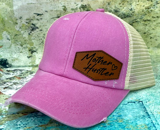 Mother Hustler - Distressed Hat