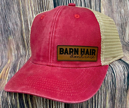 Barn Hair don't care - Distressed Hat