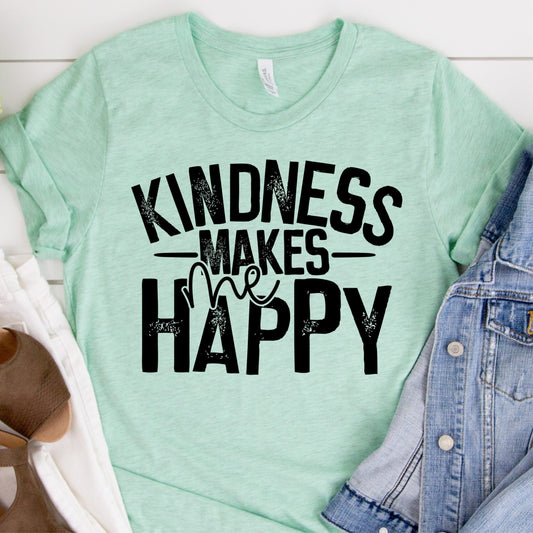 Kindness makes me happy