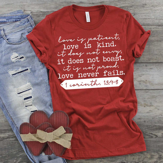 Love is patient