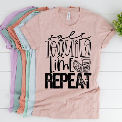 Salt tequila lime repeat